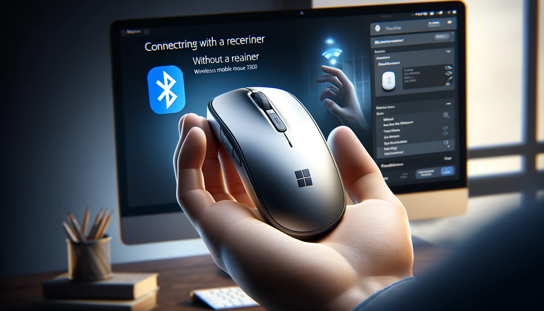 How To Connect Microsoft Wireless Mobile Mouse 3500 Without Receiver
