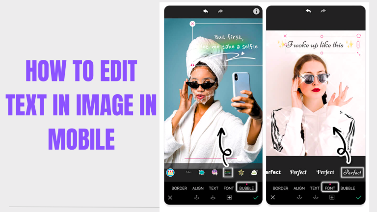 How To Edit Text In Image In Mobile