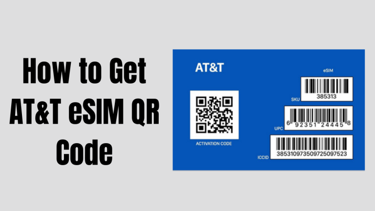 How to Get ATT eSIM QR Code