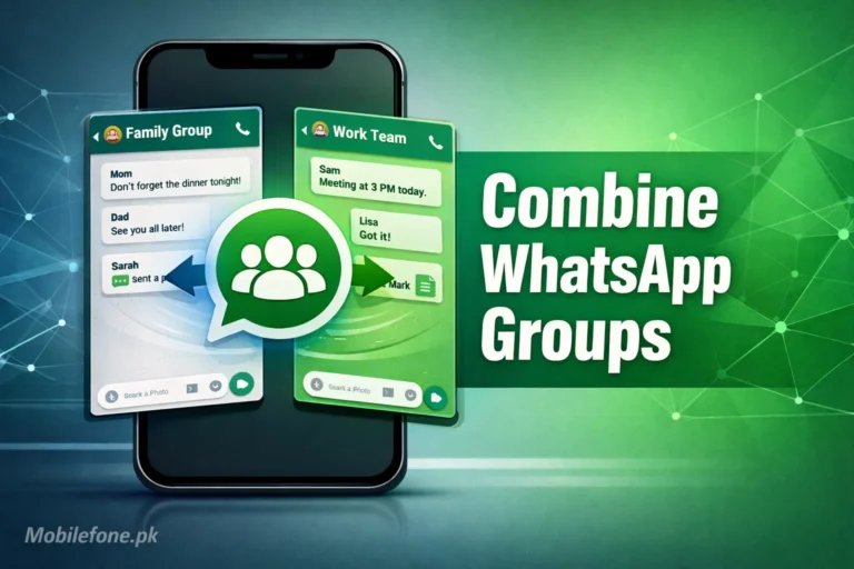 Merge two WhatsApp groups step guide