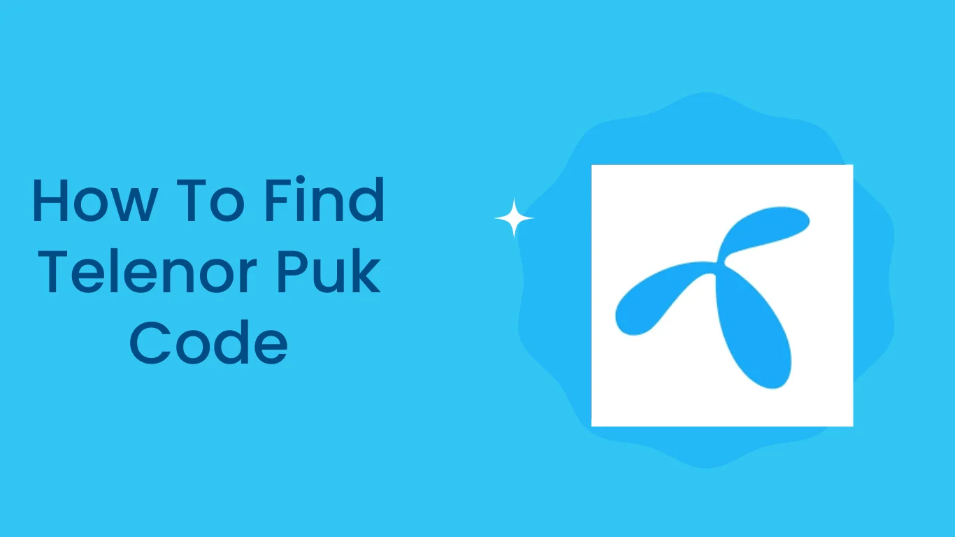 How To Find Telenor Puk Code