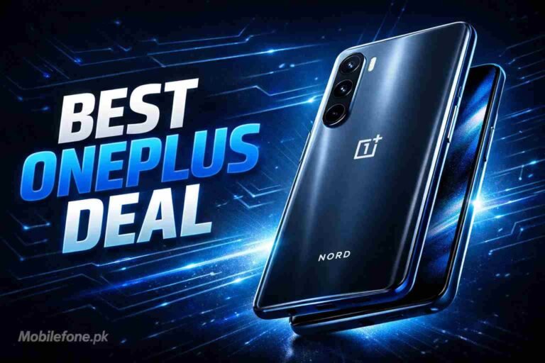 OnePlus Nord 5G smartphone graphic with specs