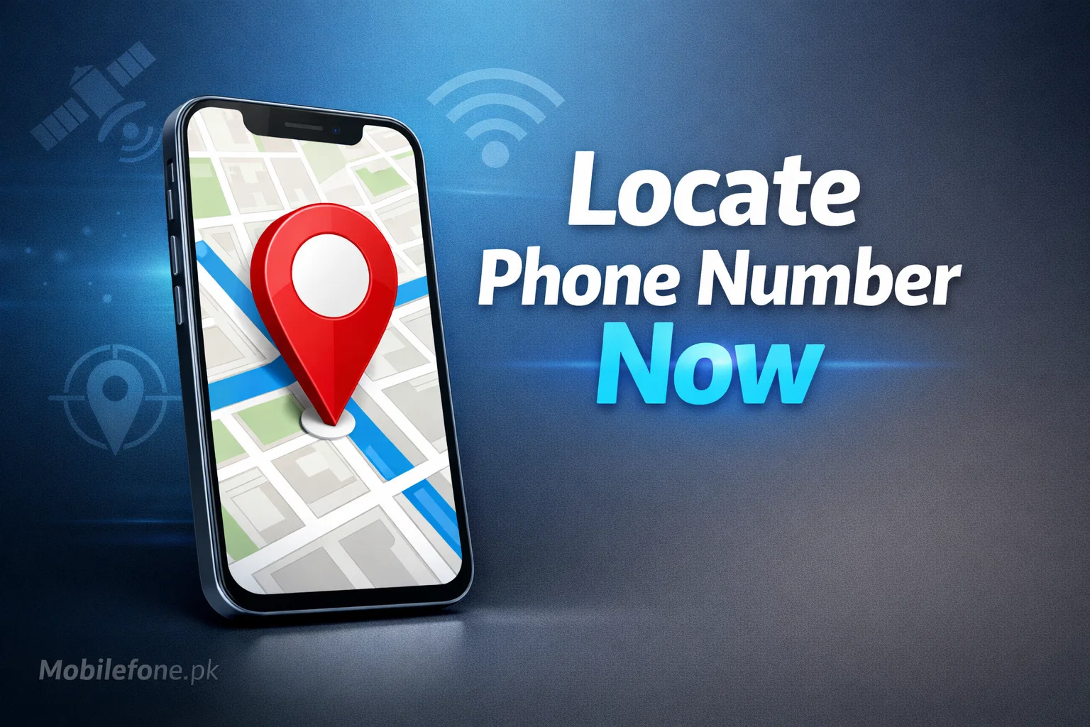 Mobile number current location on map