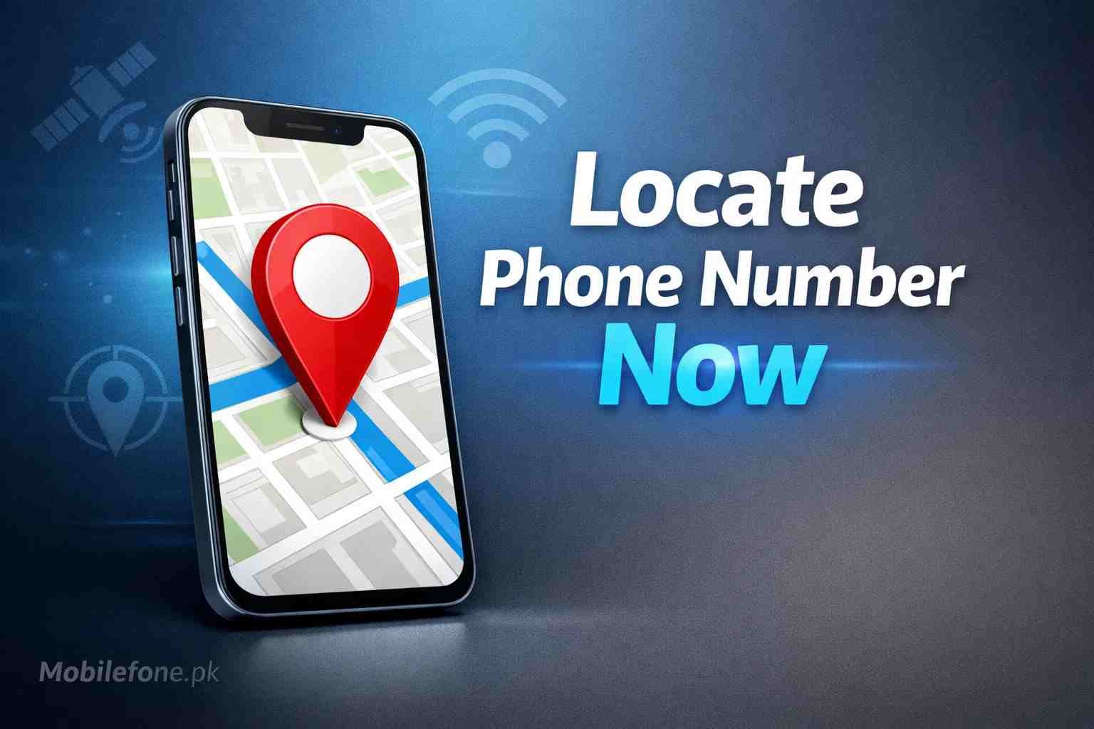 Mobile number current location on map