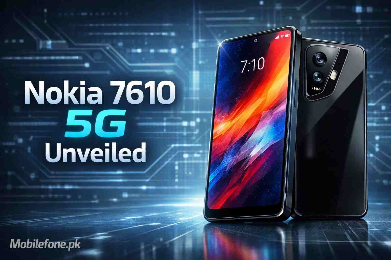 Nokia 7610 5G Pakistan Price & Full Specs